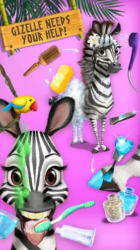 Jungle Animal Salon 2 - No Ads screenshot 4