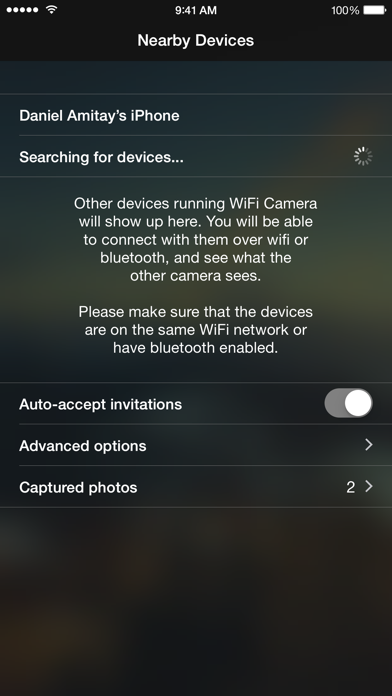 Screenshot #1 pour WiFi Camera - Remote iPhones