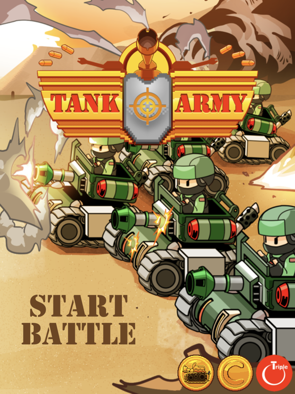 Tank Army - 高速アクション・シューティングゲームのおすすめ画像8