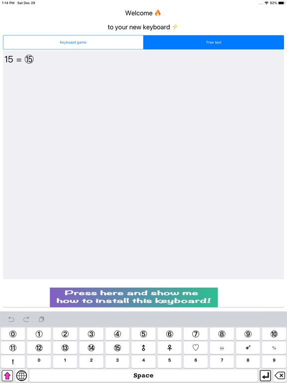 Screenshot #4 pour Poke keyboard