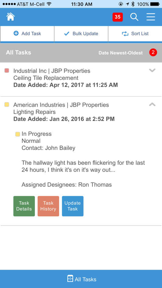 #3. ETS Mobile Task Manager (iOS) 由: Electronic Tenant® Solutions