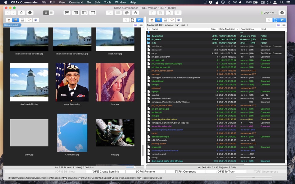 #3. CRAX Commander (macOS) 由: Marcin Slowik