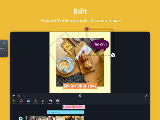 Write-on Video－Video Editor iPad screenshot 4 - Productivity app