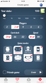 Durak Online card game screenshot