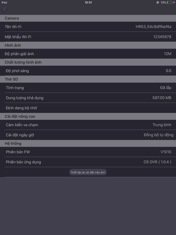 C6 DVR iPad screenshot 5 - Navigation app