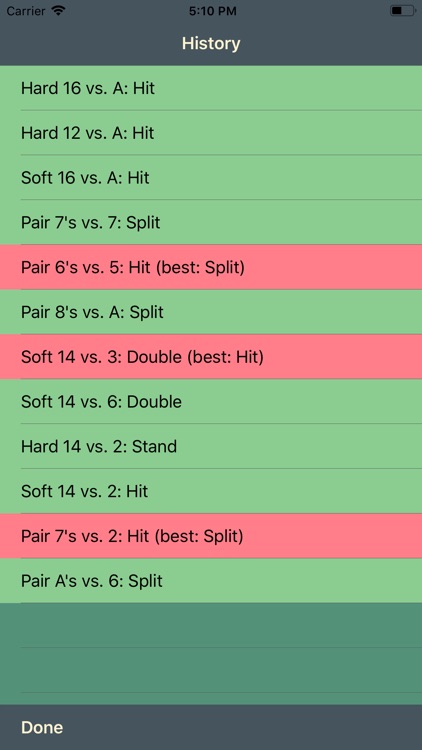 Blackjack Trainer 101 screenshot-3