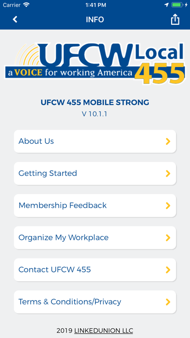 UFCW 455 Screenshot