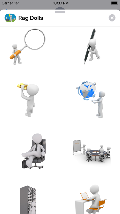 Rag Dolls Stickers Screenshot