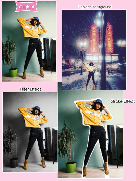 Coco Tule: Best Cutout Tool iPad screenshot 5 - Photo & Video app