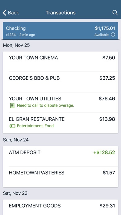 Lowry State Bank Screenshot