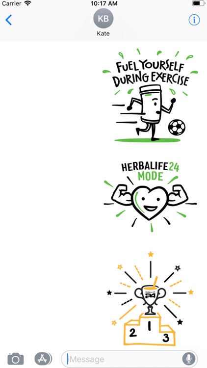 Herbalife Nutrition Stickers