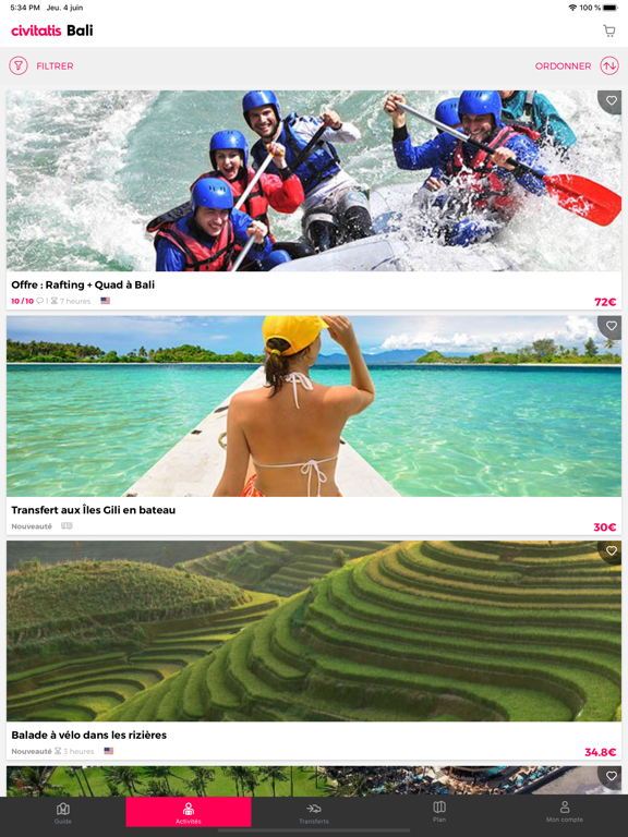 Screenshot #5 pour Guide de Bali Civitatis.com