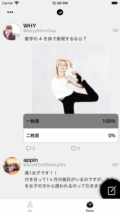 Vote. Screenshot
