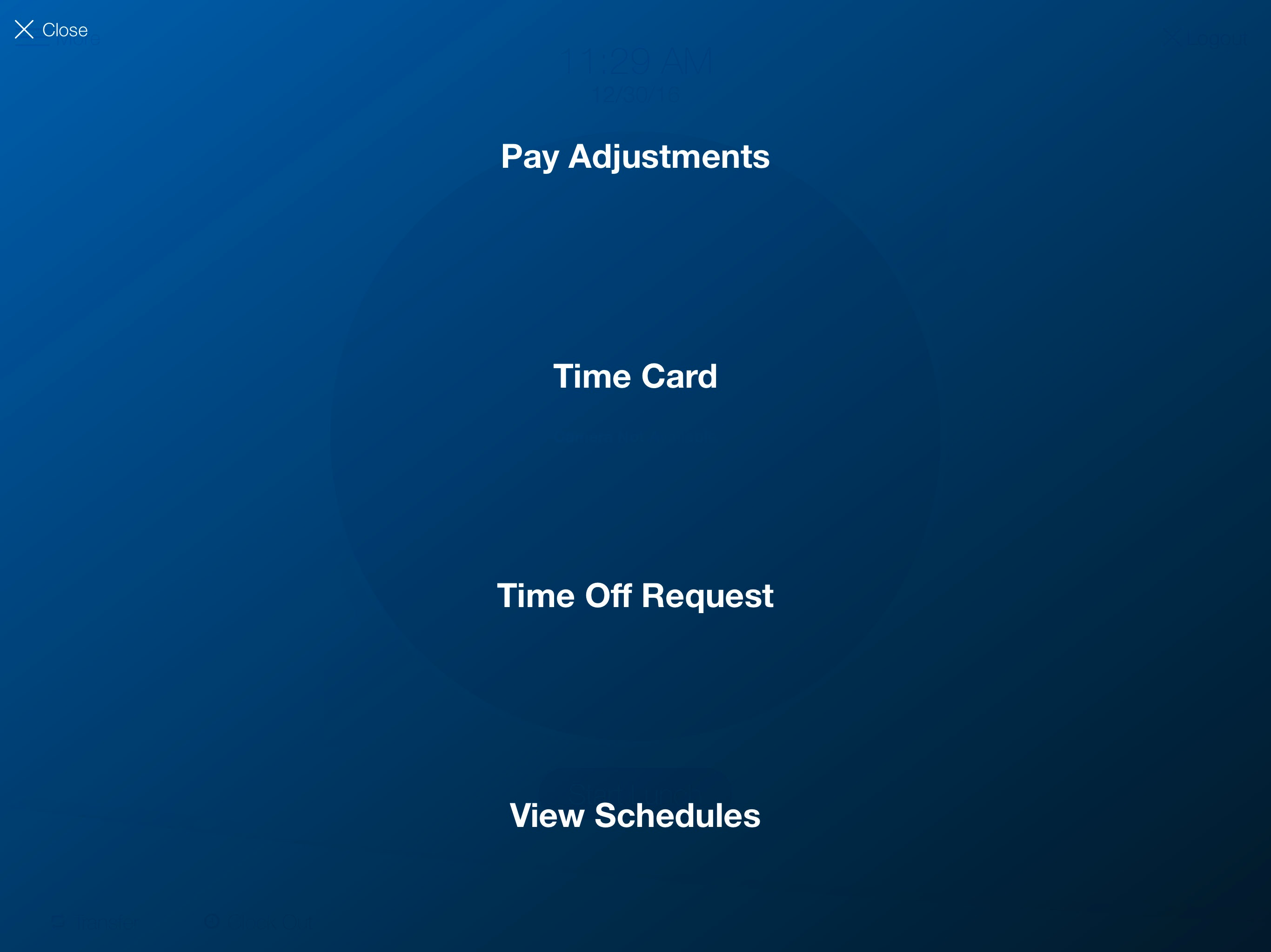 BBSI Time Kiosk