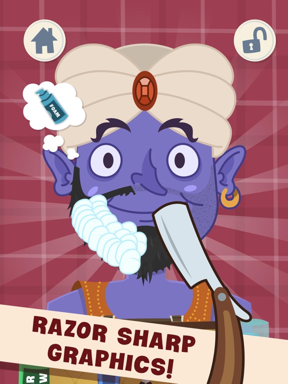 Screenshot #4 pour Crazy Shaver Barber Salon Game