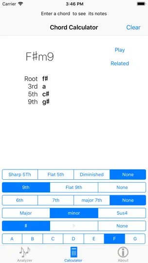 Music Chords iPhone Screenshot 4