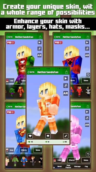 Skins for Minecraft MCPEのおすすめ画像4