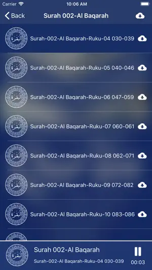 Tafheem ul Quran: Audio screenshot 3