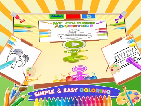 Coloring Book Fun Doodle Gamesのおすすめ画像5