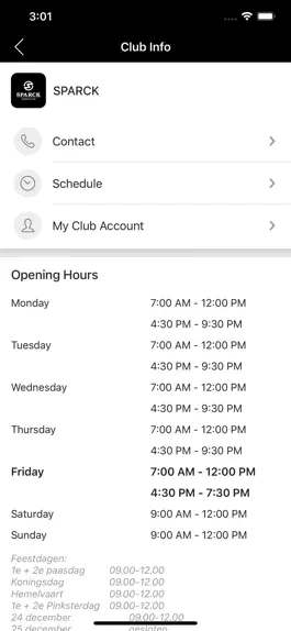 Game screenshot SPARCK sportsclub apk