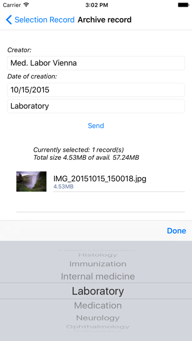 App screenshot