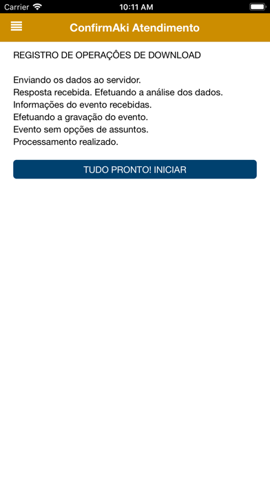 Screenshot #2 pour ConfirmAki Atendimento
