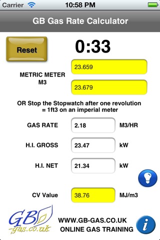 GB Gas Rate Calculatorのおすすめ画像2