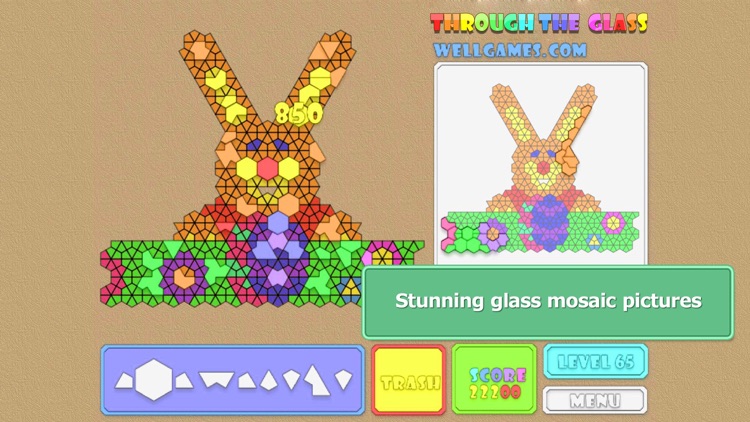 Through the Glass: Mosaic Game