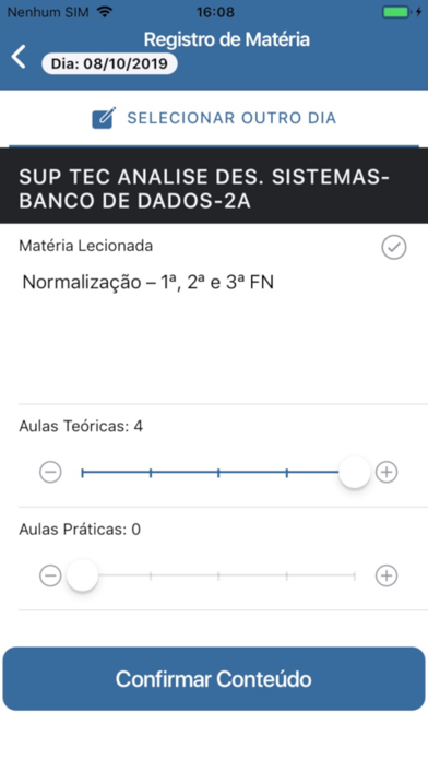 App Professor - Unimar Screenshot