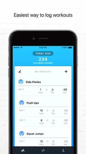 Captura de pantalla de Personal Trainer: Home Workout en iPhone 3