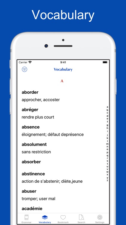 French Grammar and Vocabulary screenshot-4