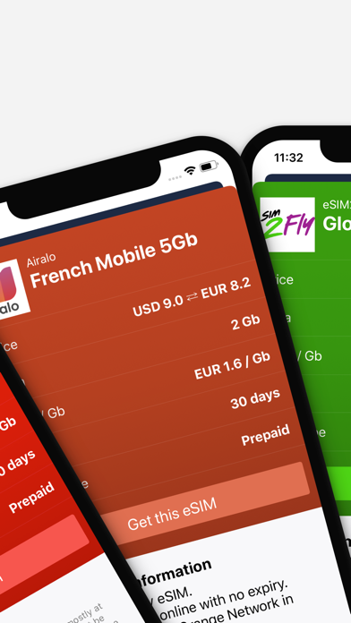 eSIMs — Compare data eSIMs Screenshot