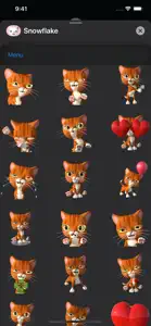 3D Animated Cat Emoji Stickers screenshot #10 for iPhone