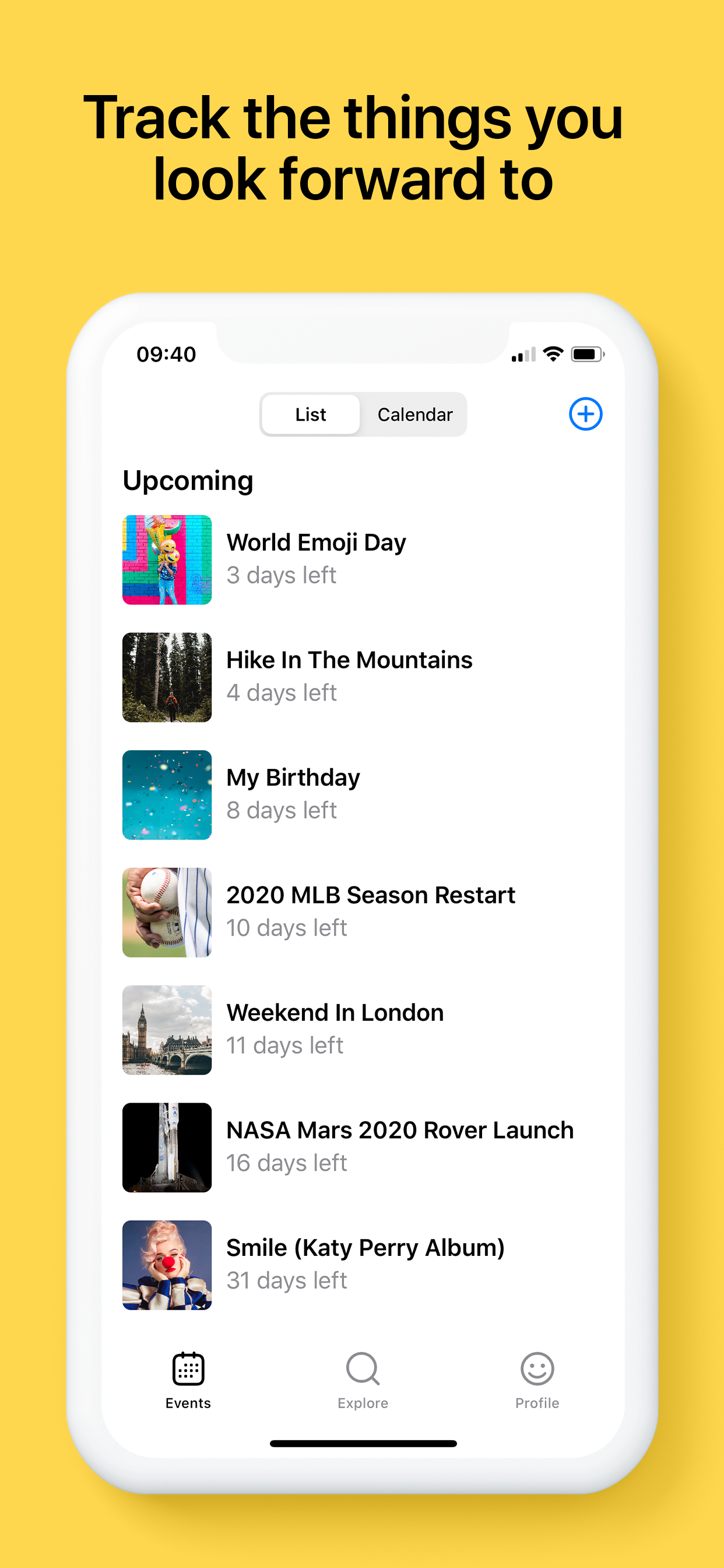Horizon: Countdown Calendar