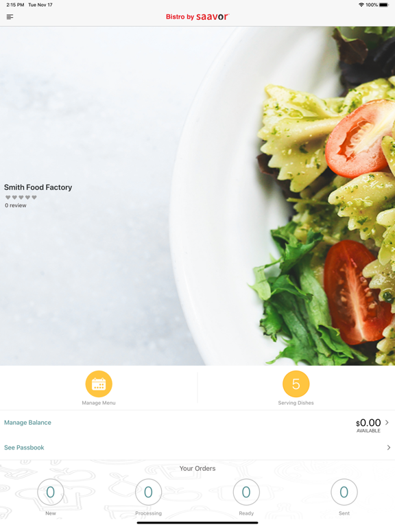 Screenshot #5 pour Saavor Bistro
