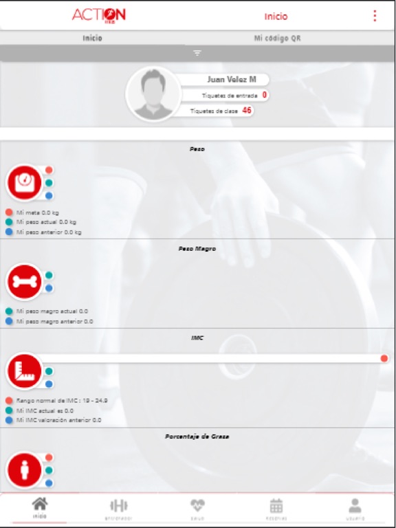 Screenshot #6 pour Action Fitness