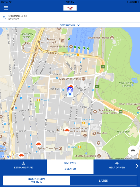 Screenshot #4 pour Manly Warringah Cabs