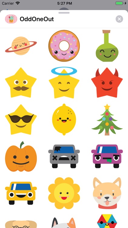 Odd One Out Sticker Pack