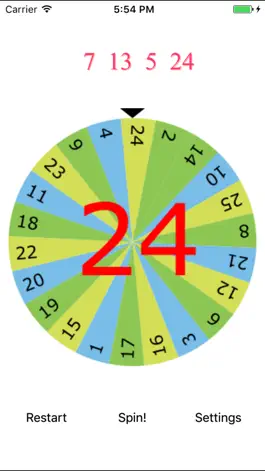 Game screenshot Number Roulette Wheel apk