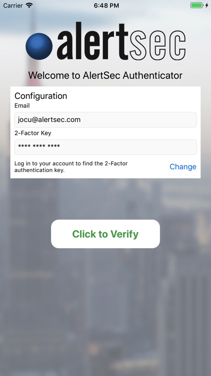 AlertSec Authenticator