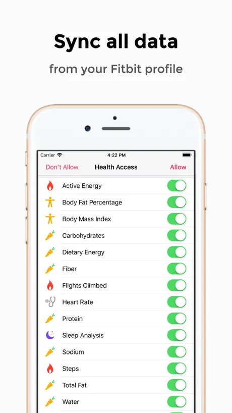 Health Sync for Fitbit