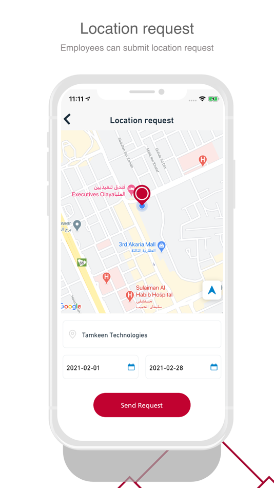 #6. Smart-Attendance (iOS) 由: Tamkeen Technologies