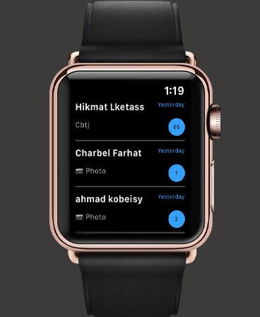 Screenshot #7 for WChat For Watch