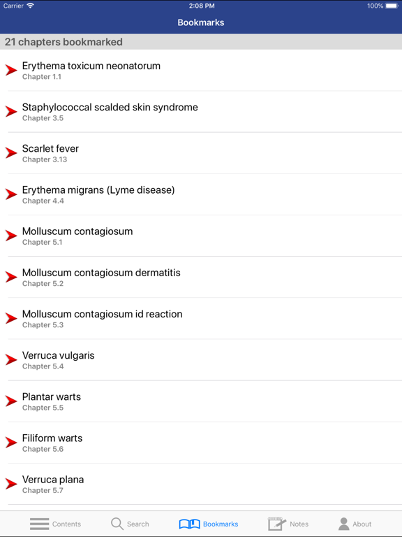 Weinberg's Ped. Dermatology 5E iPad screenshot