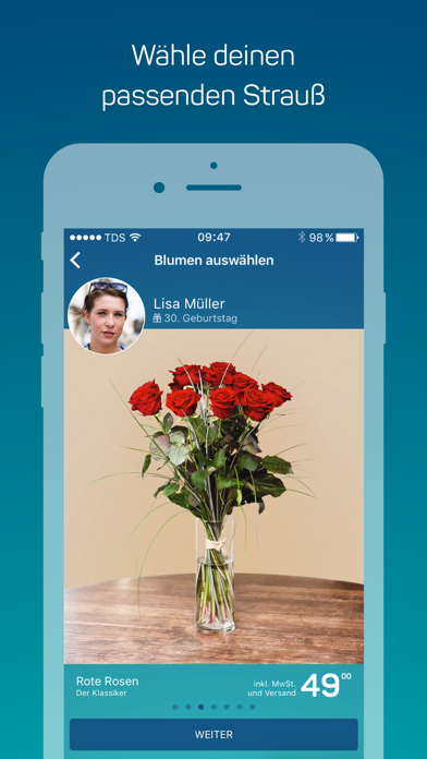 blumendo - Blumen verschicken Screenshot