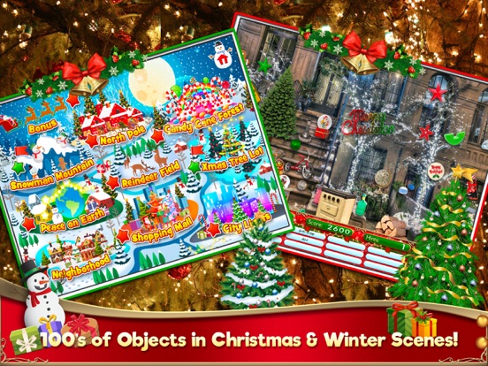 Screenshot #6 pour Hidden Object Christmas Puzzle