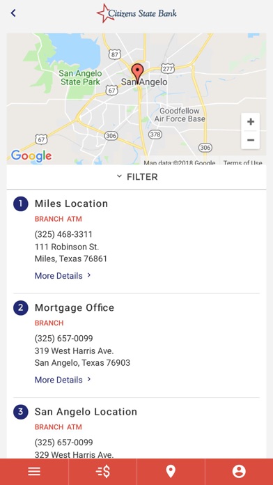 Citizens State Bank Miles Screenshot
