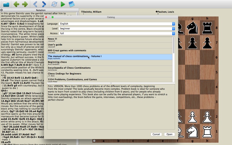 Chess - tactics and strategy Screenshot