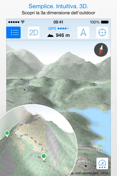 Maps 3D -  Outdoor GPS