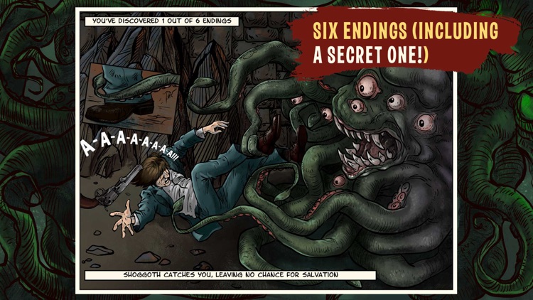 Lovecraft Quest - A Comix Game screenshot-7